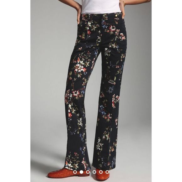 Anthropologie x Pilcro Mid-Rise Demilune Utility Pants Size 27 - Picture 3 of 13